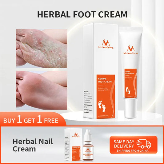 Foot Cream Improve Foot Odor Prevents Fungal Repair Chapped Foot Exfoliation Nourishing Skin Repair Feet Care Health Beauty